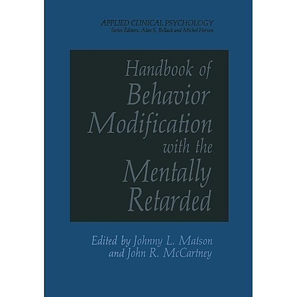 Handbook of Behavior Modification with the Mentally Retarded / Computer Applications in the Earth Sciences