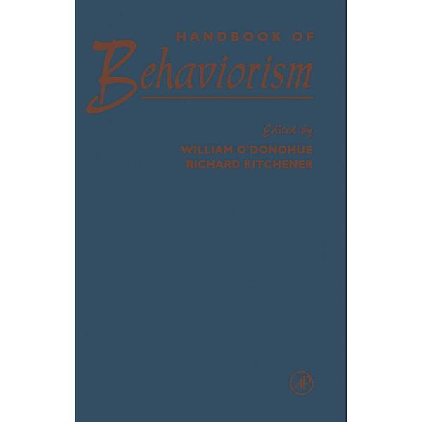 Handbook of Behaviorism