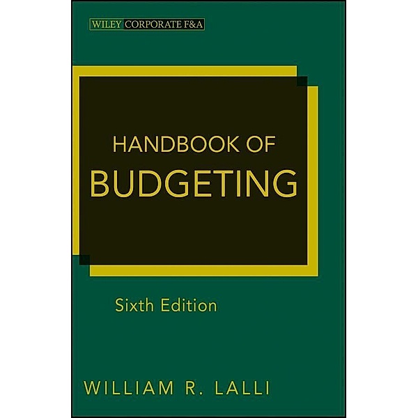 Handbook of Budgeting / Wiley Corporate F&A