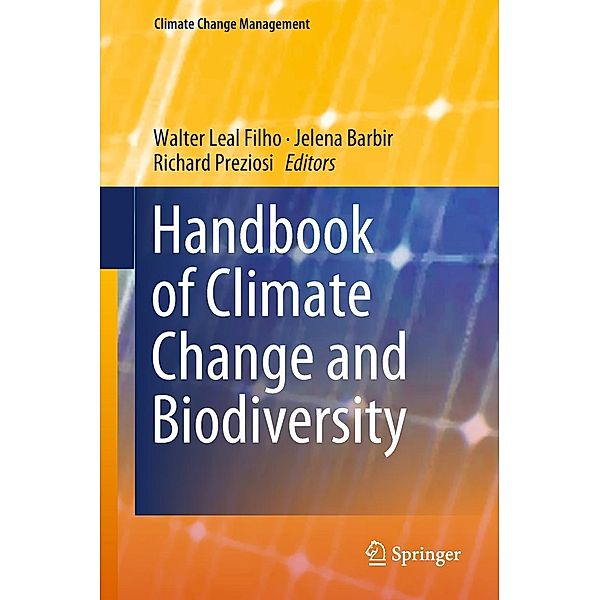 Handbook of Climate Change and Biodiversity / Climate Change Management