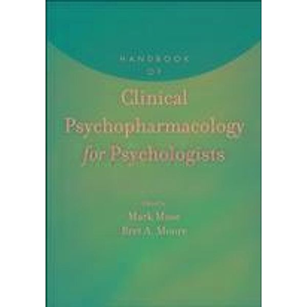 Handbook of Clinical Psychopharmacology for Psychologists