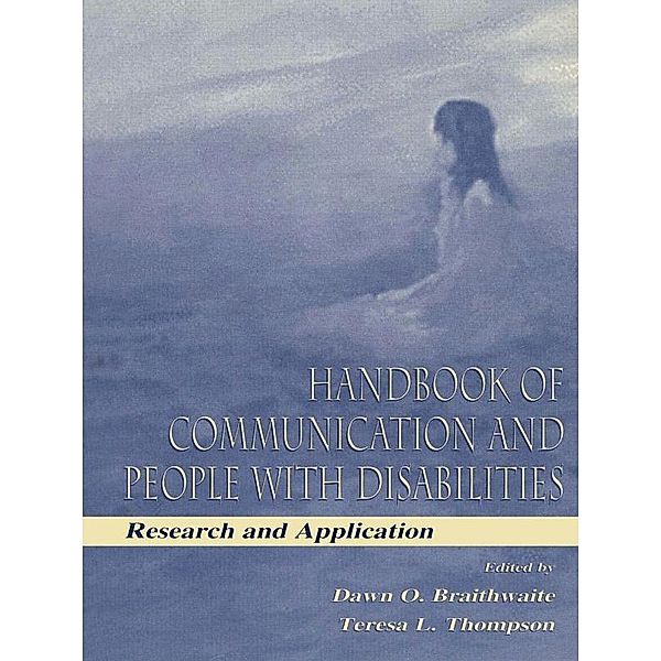 Handbook of Communication and People With Disabilities