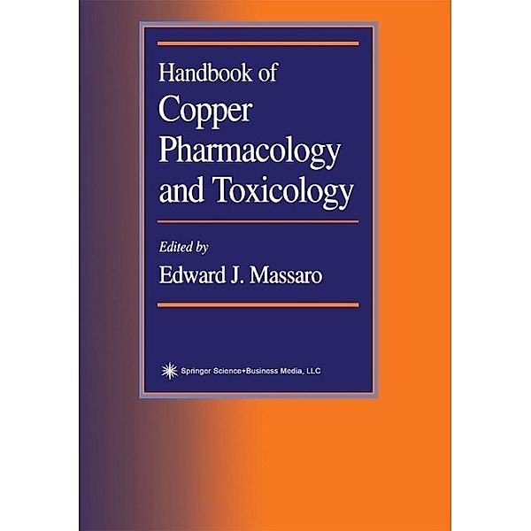 Handbook of Copper Pharmacology and Toxicology