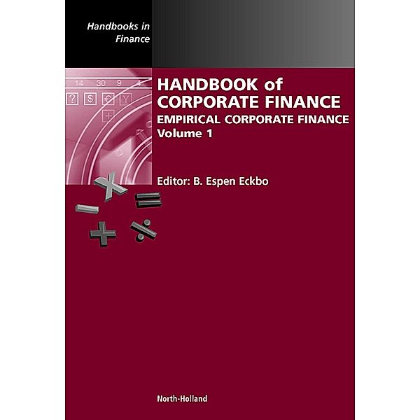 Handbook of Corporate Finance