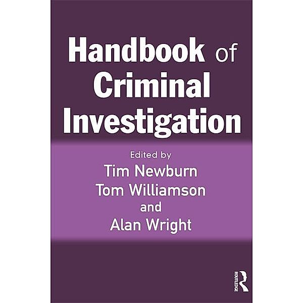 Handbook of Criminal Investigation