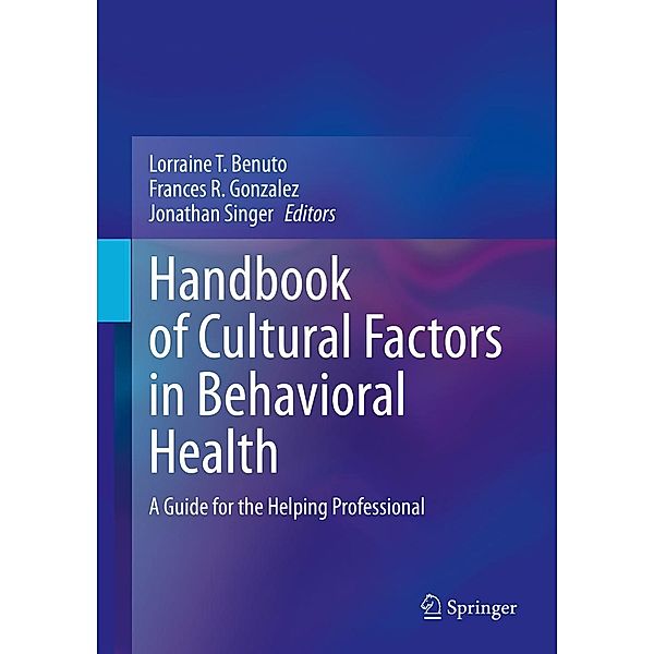 Handbook of Cultural Factors in Behavioral Health