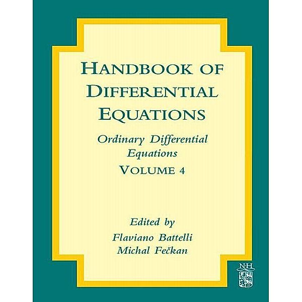 Handbook of Differential Equations: Ordinary Differential Equations