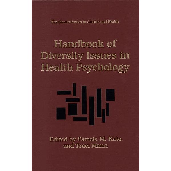 Handbook of Diversity Issues in Health Psychology