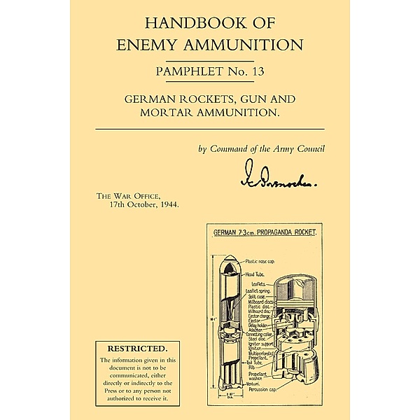 Handbook of Enemy Ammunition / Andrews UK, War Office The