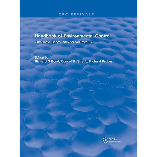 Handbook of Environmental Control, Richard G Bond