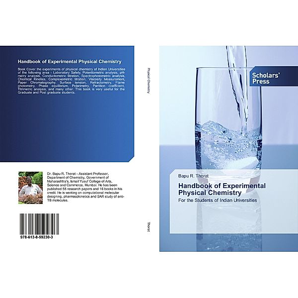 Handbook of Experimental Physical Chemistry, Bapu R. Thorat