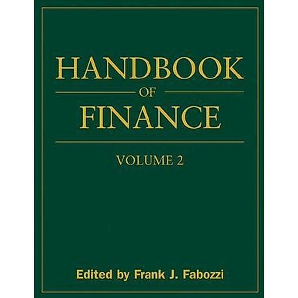 Handbook of Finance