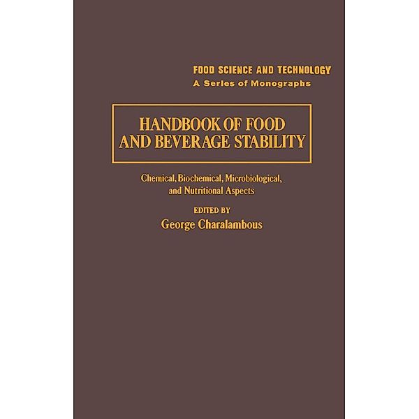 Handbook of Food and Beverage Stability, Bozzano G Luisa