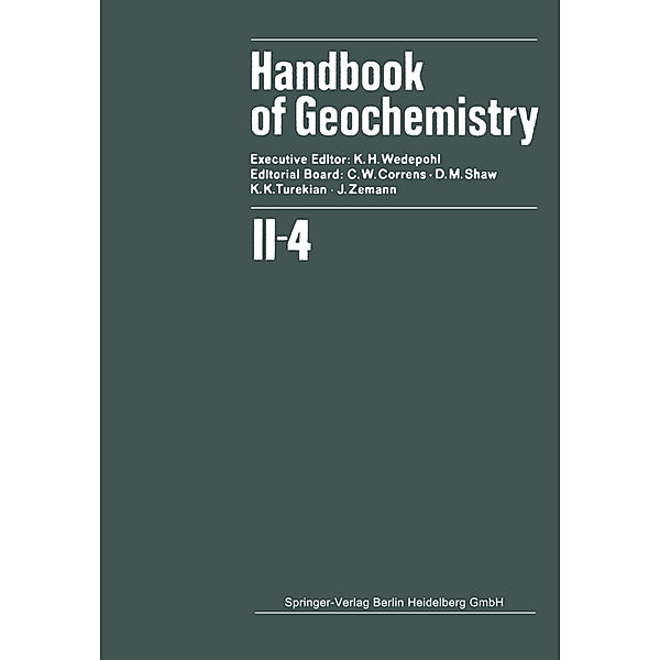 Handbook of Geochemistry / 2/4 / Elements Kr (36) to Ba (56)