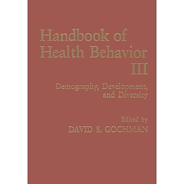 Handbook of Health Behavior Research III