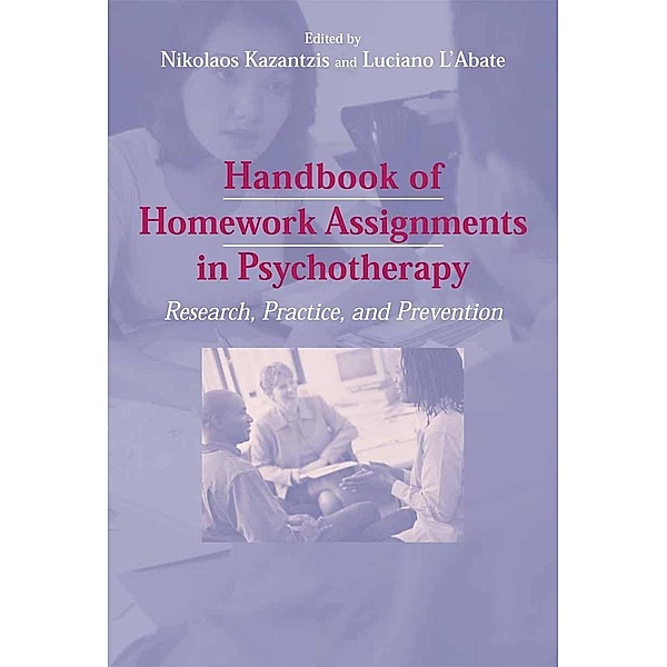 Handbook of Homework Assignments in Psychotherapy