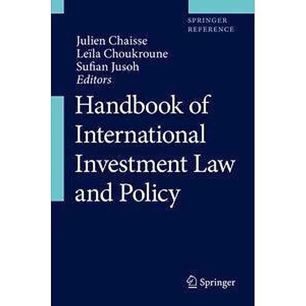 Handbook of International Investment Law and Policy, 4 Teile