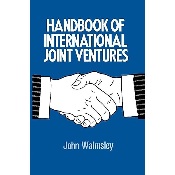 Handbook of International Joint Ventures