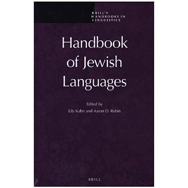 Handbook of Jewish Languages, Aaron D. Rubin