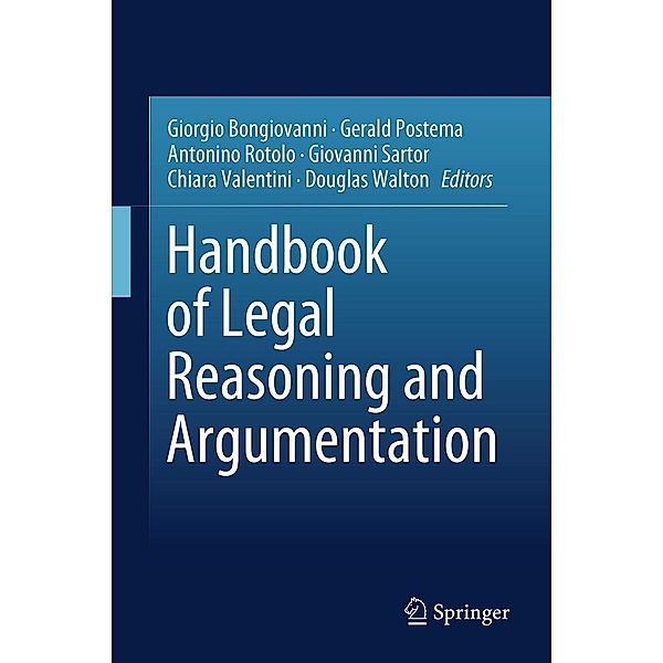 Handbook of Legal Reasoning and Argumentation