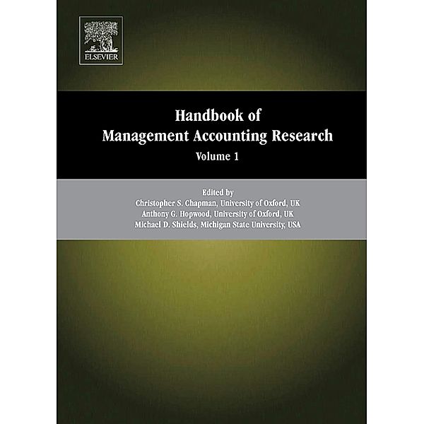 Handbook of Management Accounting Research