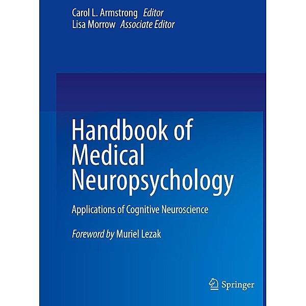 Handbook of Medical Neuropsychology