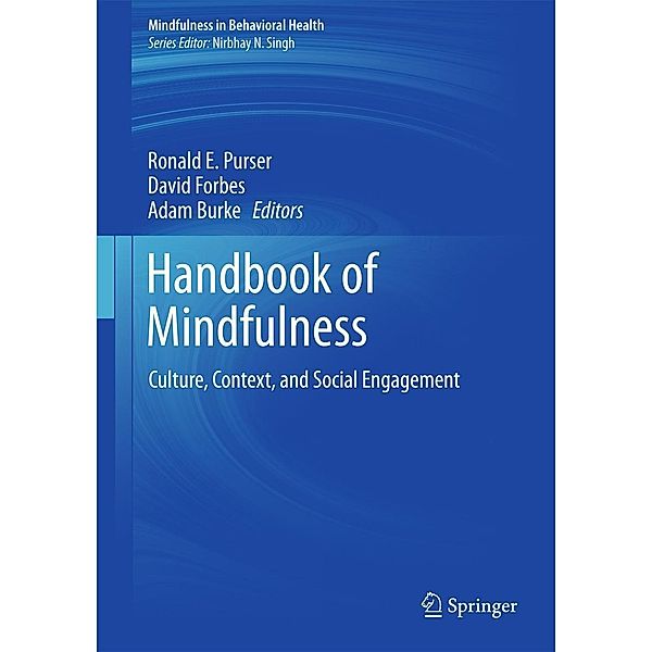 Handbook of Mindfulness / Mindfulness in Behavioral Health