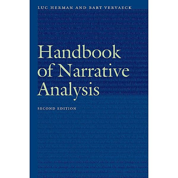 Handbook of Narrative Analysis / Frontiers of Narrative, Luc Herman