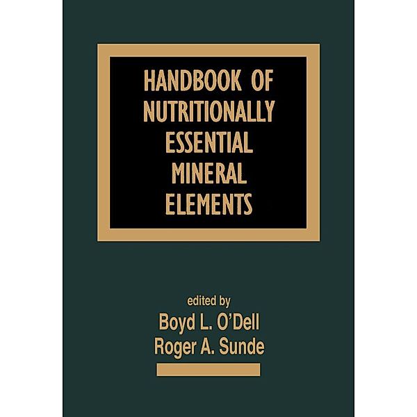 Handbook of Nutritionally Essential Mineral Elements