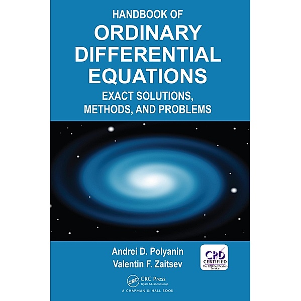 Handbook of Ordinary Differential Equations, Andrei D. Polyanin, Valentin F. Zaitsev