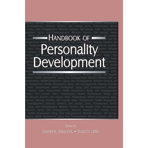 Handbook of Personality Development