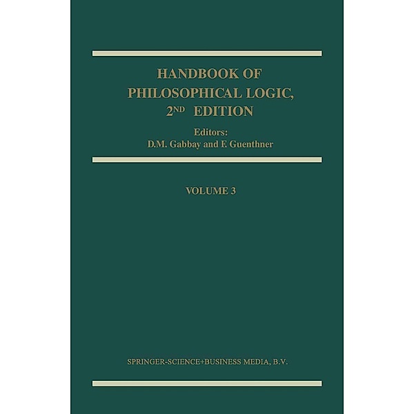 Handbook of Philosophical Logic / Handbook of Philosophical Logic Bd.3