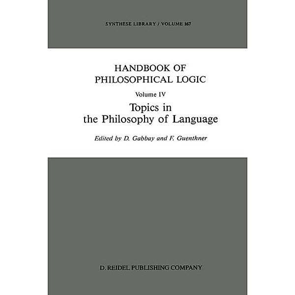 Handbook of Philosophical Logic / Synthese Library Bd.167