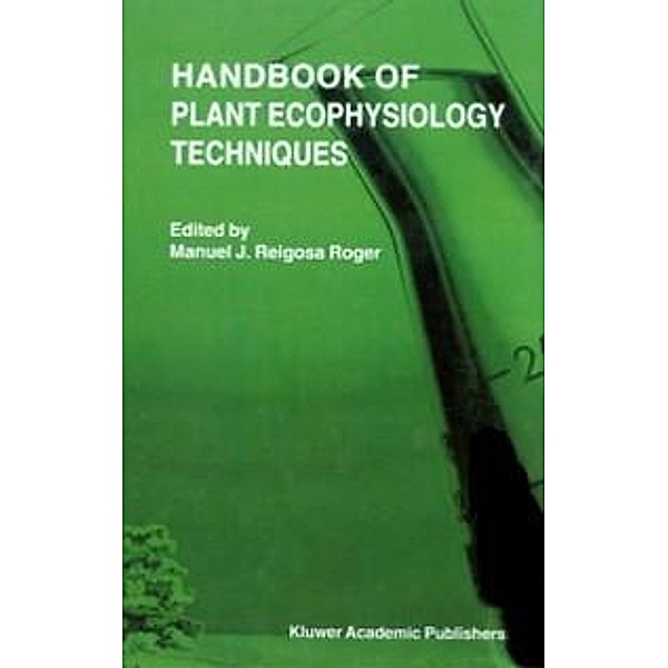 Handbook of Plant Ecophysiology Techniques