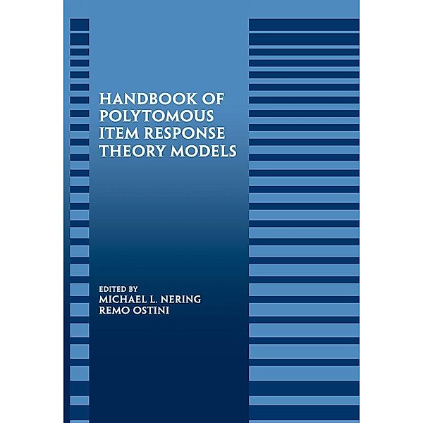 Handbook of Polytomous Item Response Theory Models