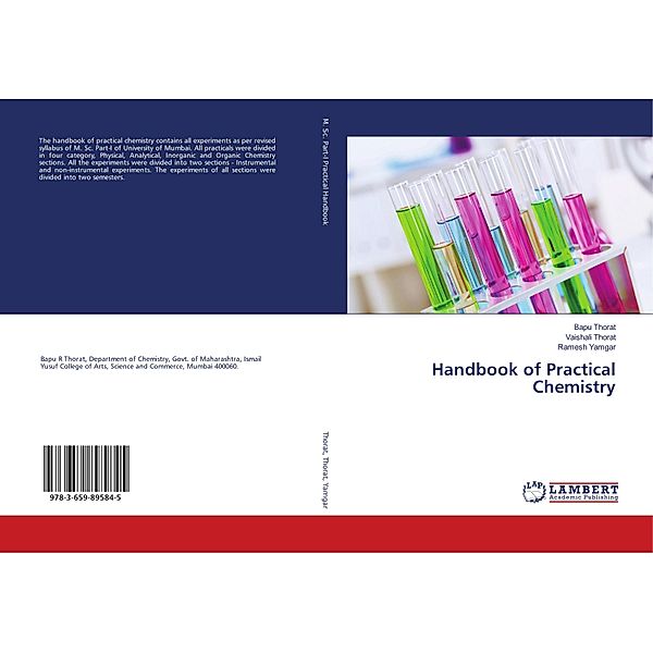 Handbook of Practical Chemistry, Bapu Thorat, Vaishali Thorat, Ramesh Yamgar
