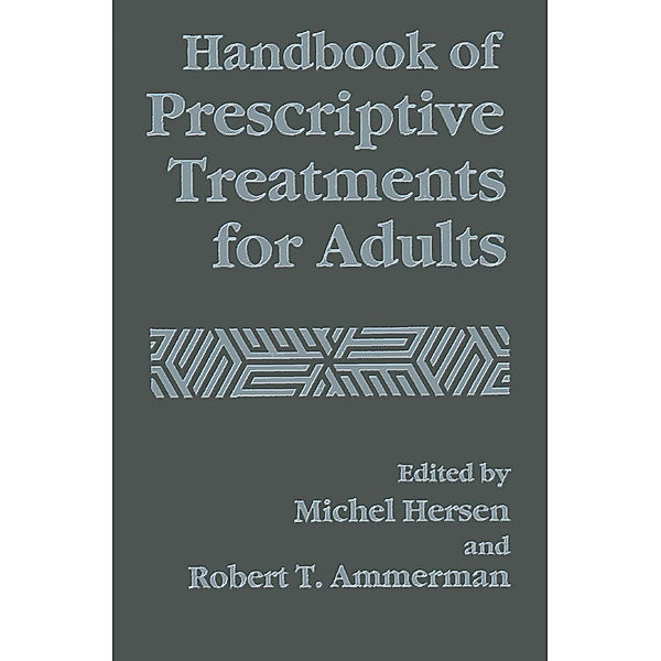 Handbook of Prescriptive Treatments for Adults