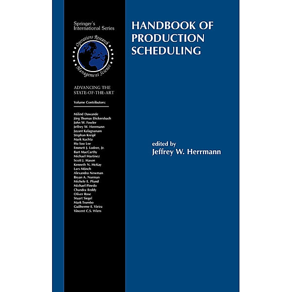 Handbook of Production Scheduling