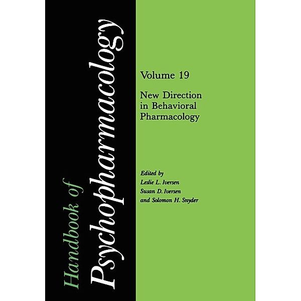 Handbook of Psychopharmacology