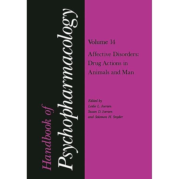 Handbook of Psychopharmacology