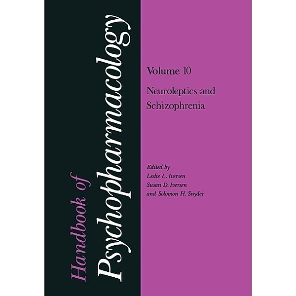 Handbook of Psychopharmacology