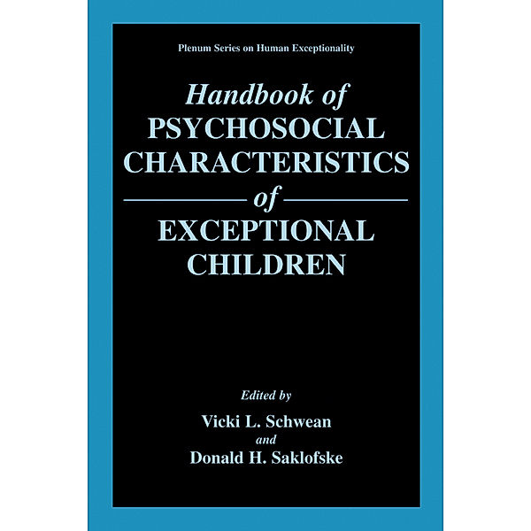 Handbook of Psychosocial Characteristics of Exceptional Children