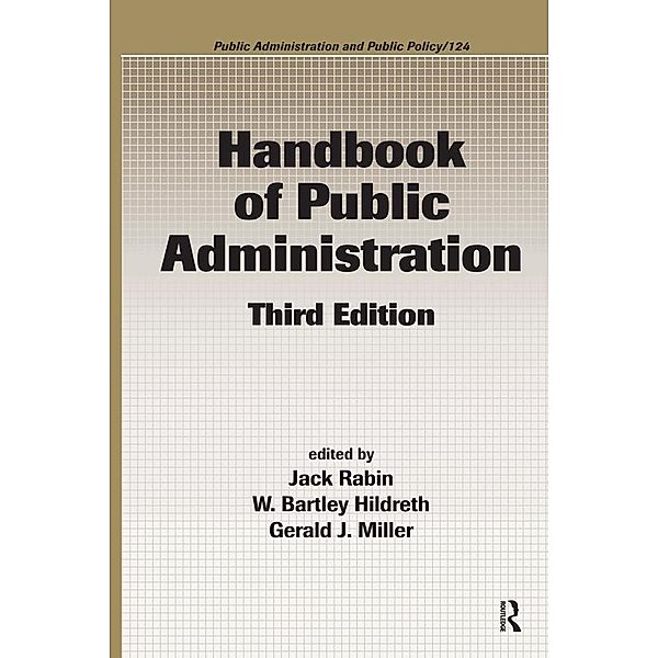 Handbook of Public Administration