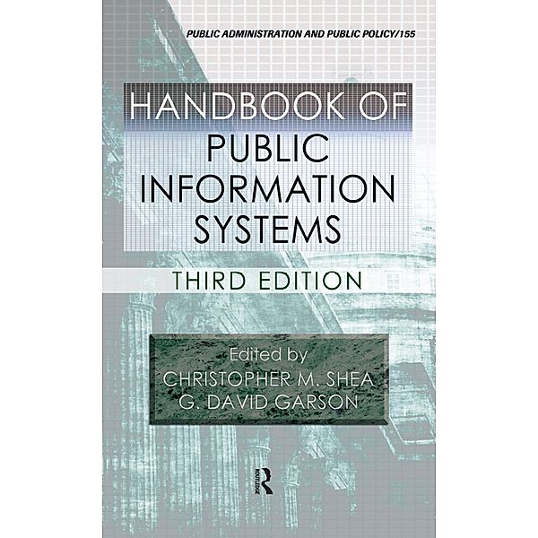 Handbook of Public Information Systems, Judith Graham, Alison Kelly