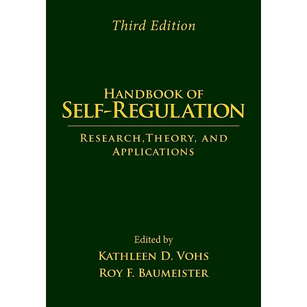 Handbook of Self-Regulation