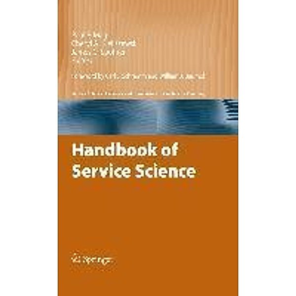Handbook of Service Science / Service Science: Research and Innovations in the Service Economy