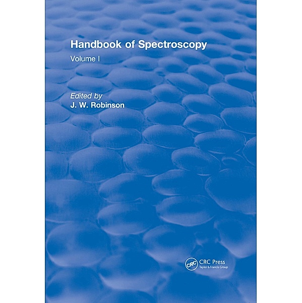 Handbook of Spectroscopy, J. W. Robinson