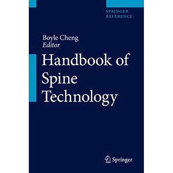 Handbook of Spine Technology, 2 Teile