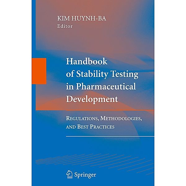 Handbook of Stability Testing in Pharmaceutical Development