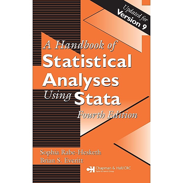Handbook of Statistical Analyses Using Stata, Brian S. Everitt, Sophia Rabe-Hesketh